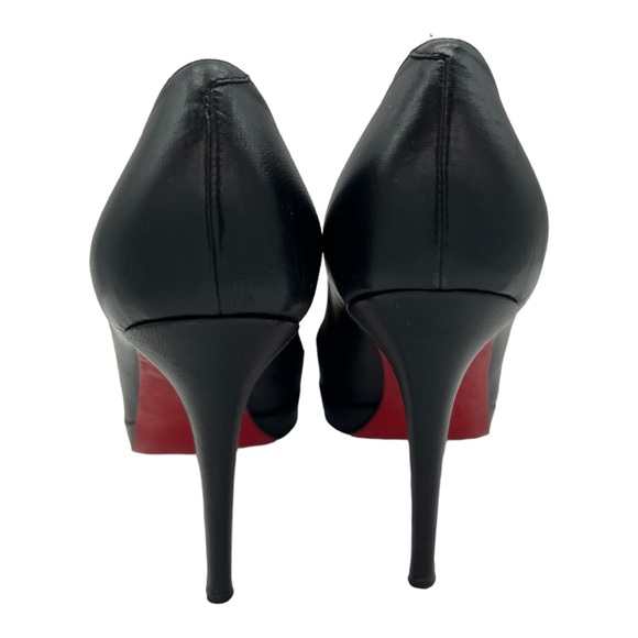 Christian Louboutin Nappa Leather Black Platform ‘New Simple‘ 100 Pumps Size 36 - Picture 4 of 7